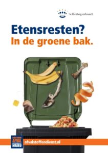 Etensresten ook in de groene container