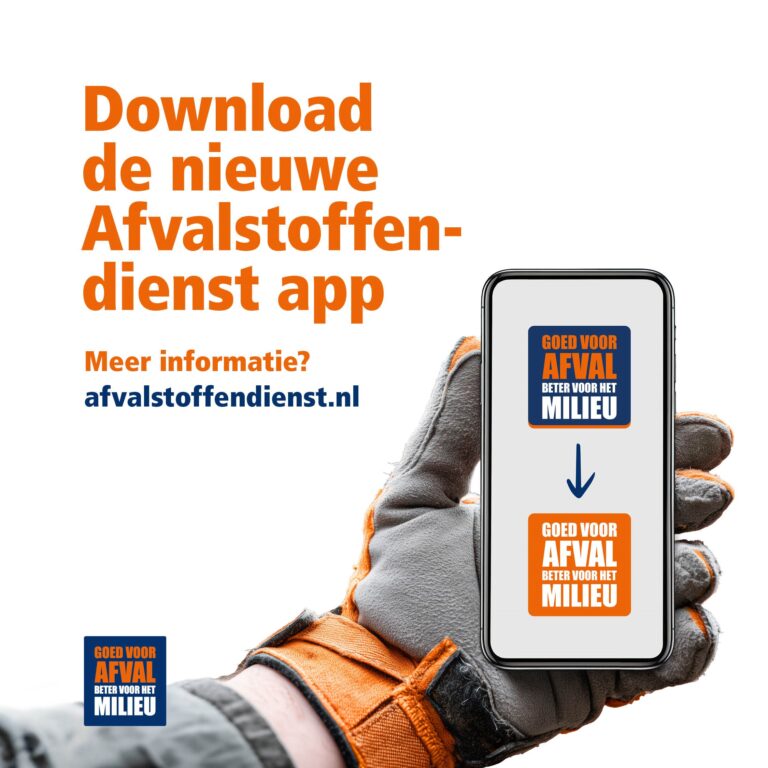 Nieuwe Afvalstoffendienst app